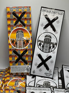 DIRECT PRINT PRE ROLL MYLAR BAGS