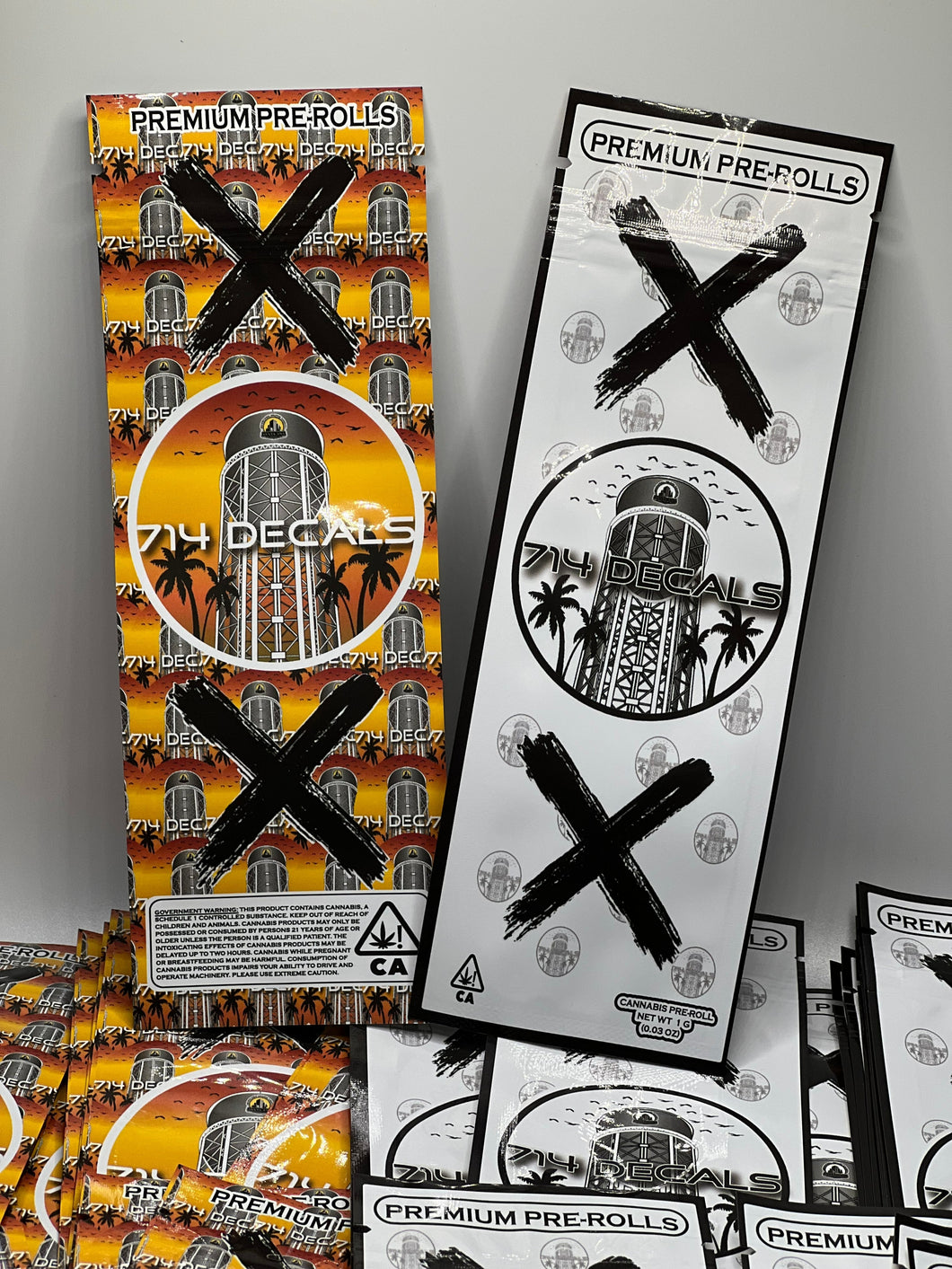 DIRECT PRINT PRE ROLL MYLAR BAGS